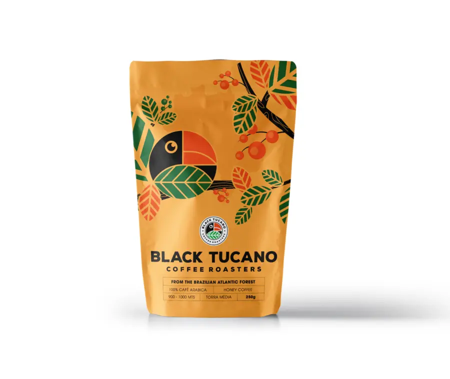Embalagem de Black Tucano Honey